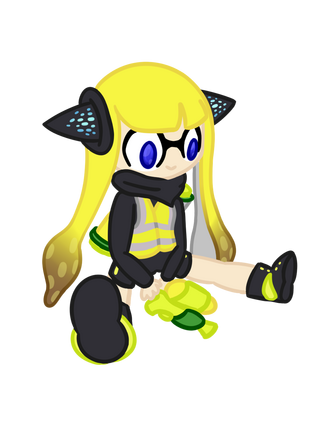 Agent 3 from splatoon